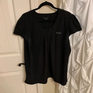 Black chase blouse